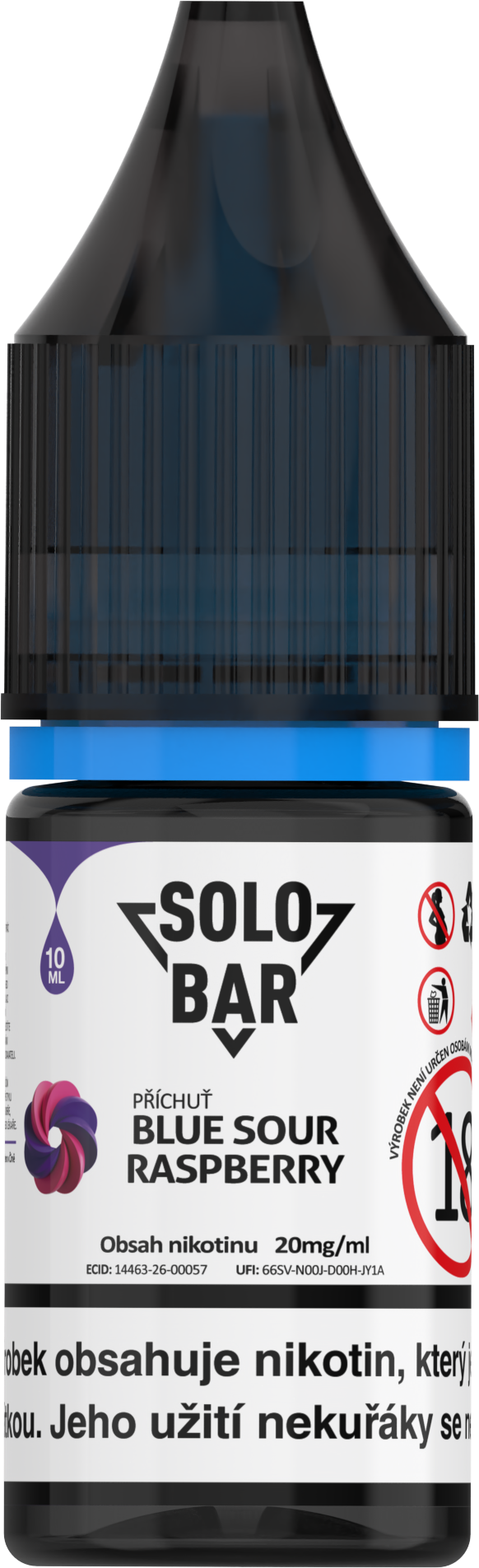 Blue Sour Raspberry SOLOBAR E-liquid