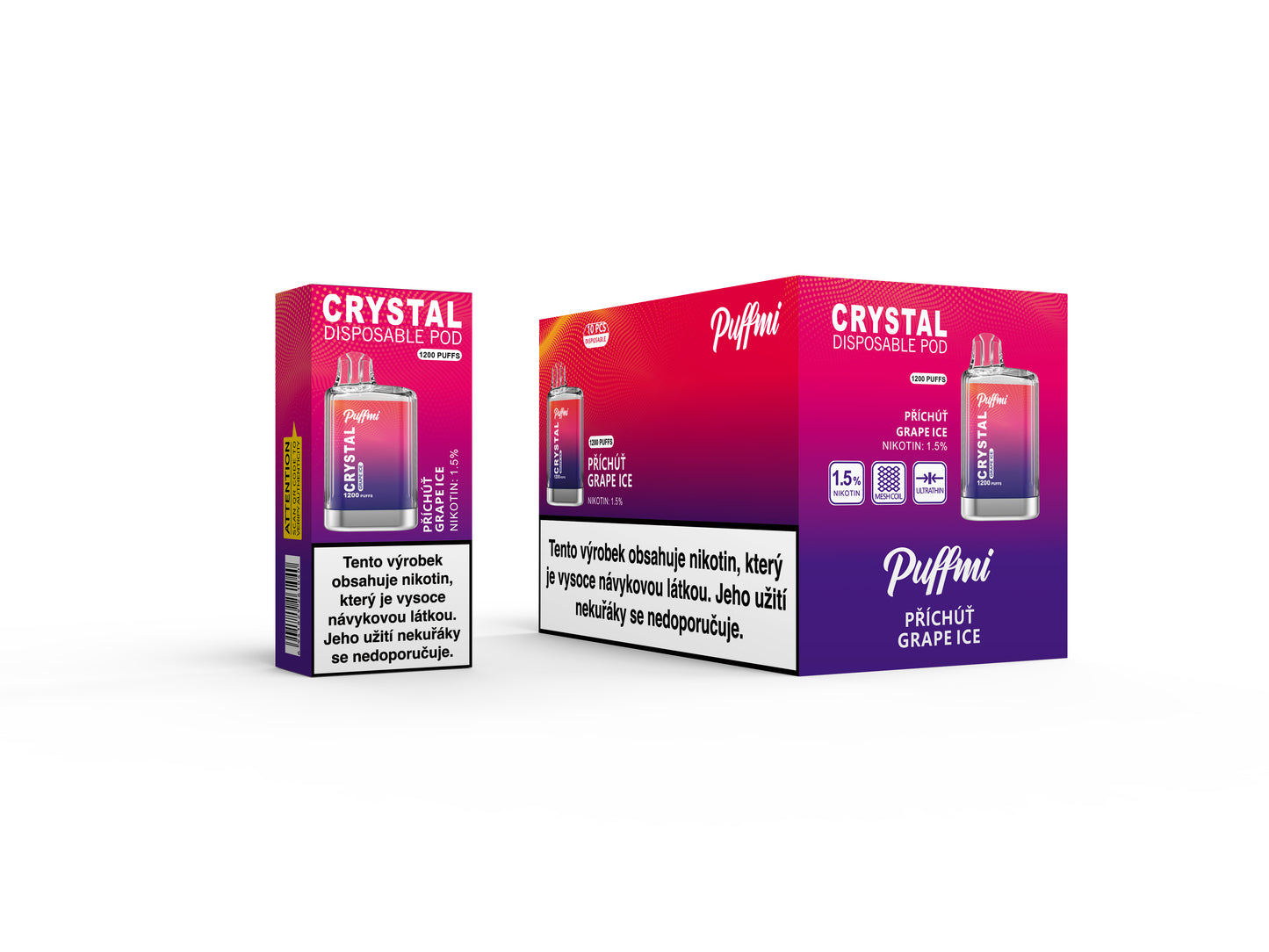 Crystal Box - Grape Ice