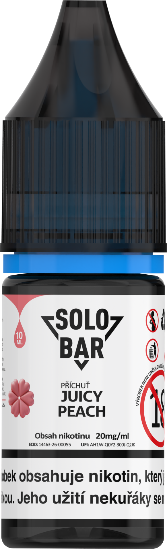 Juicy Peach SOLOBAR E-liquid