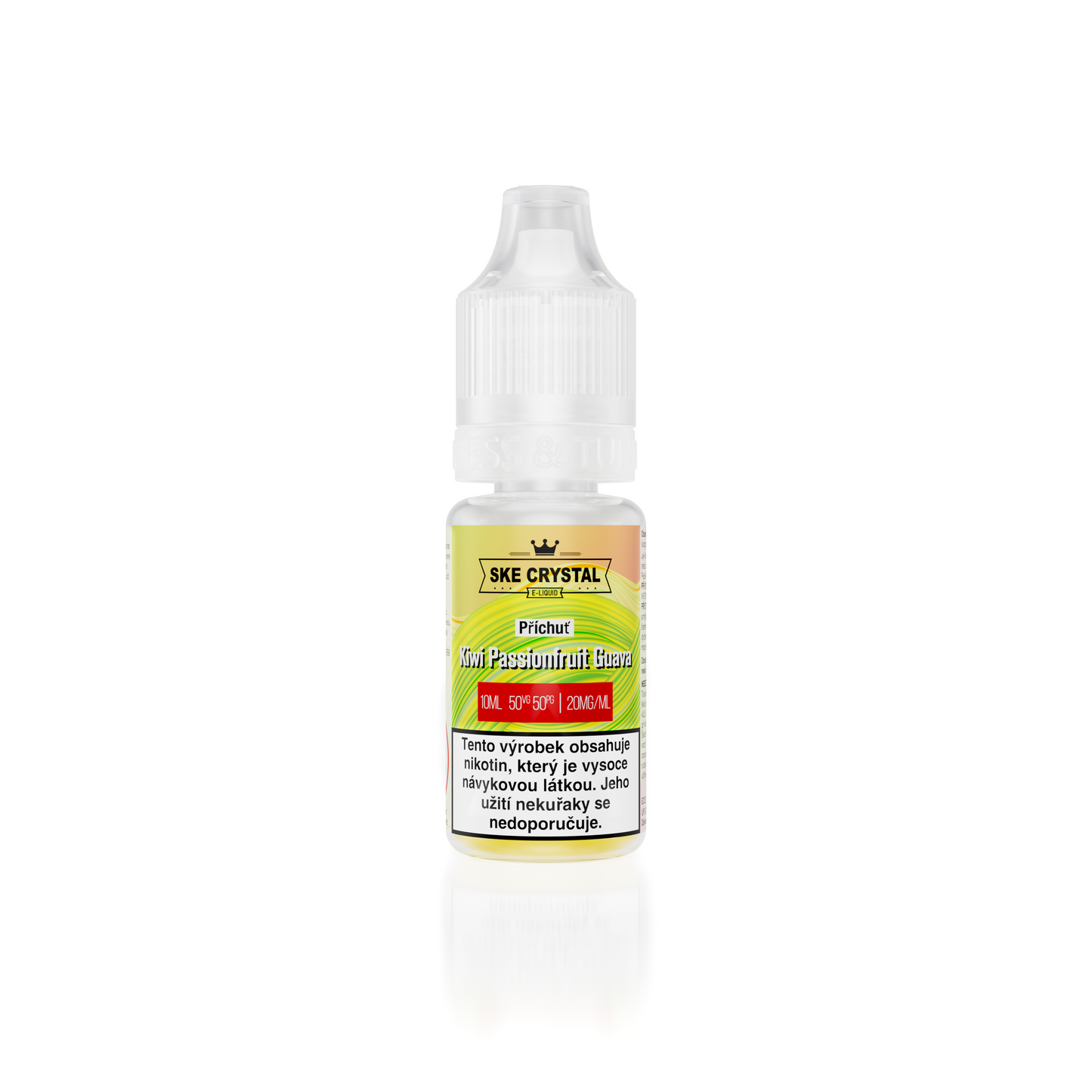 SKE Crystal E-Liquid 10 ml Kiwi Passionfruit Guava