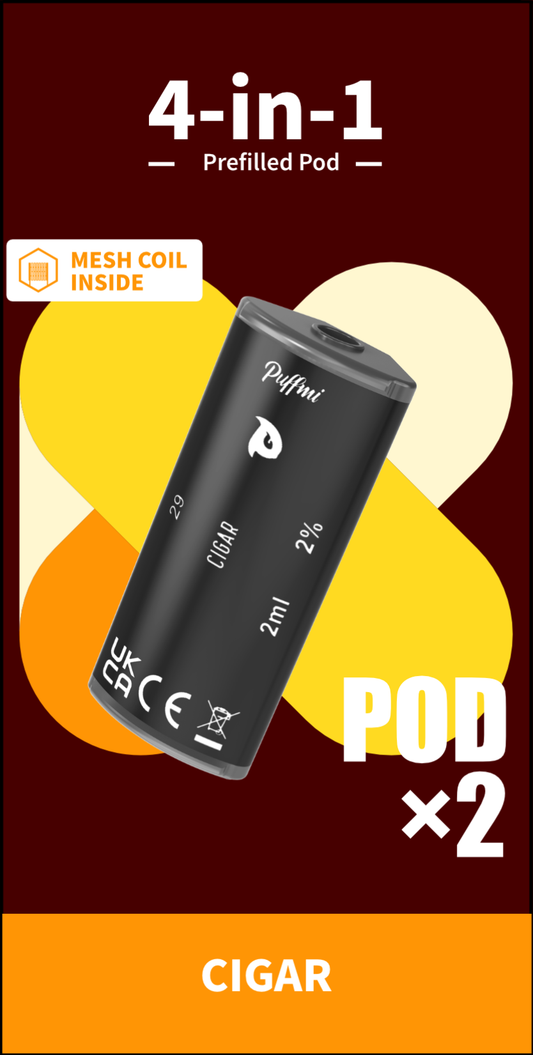 Puffmi 4in1 pods - Cigar 2x