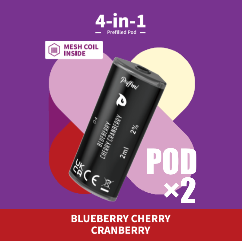 Puffmi 4in1 - Náplně 2x