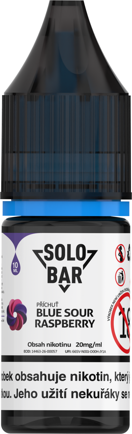 Blue Sour Raspberry SOLOBAR E-liquid