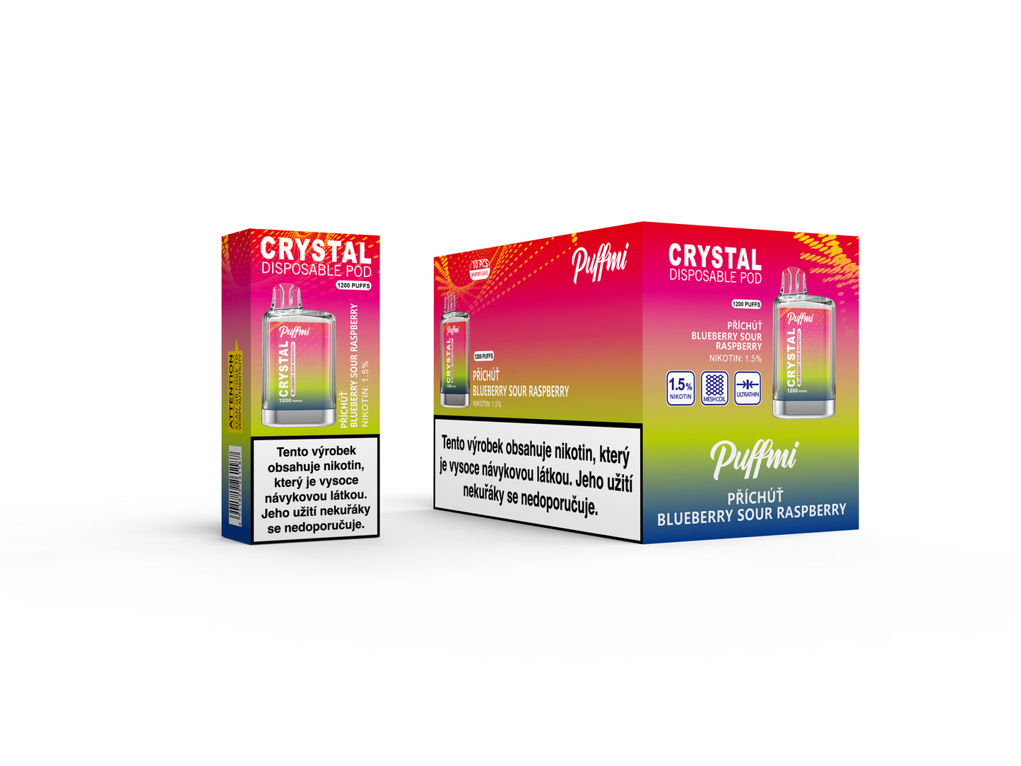 Crystal Box - Blueberry Sour Raspberry