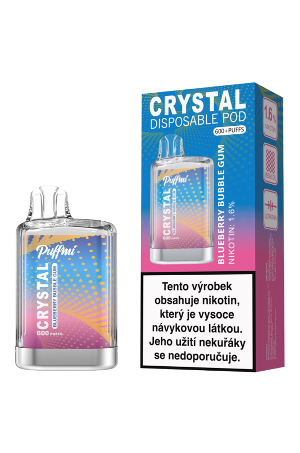 Crystal Box - Blueberry Bubble Gum