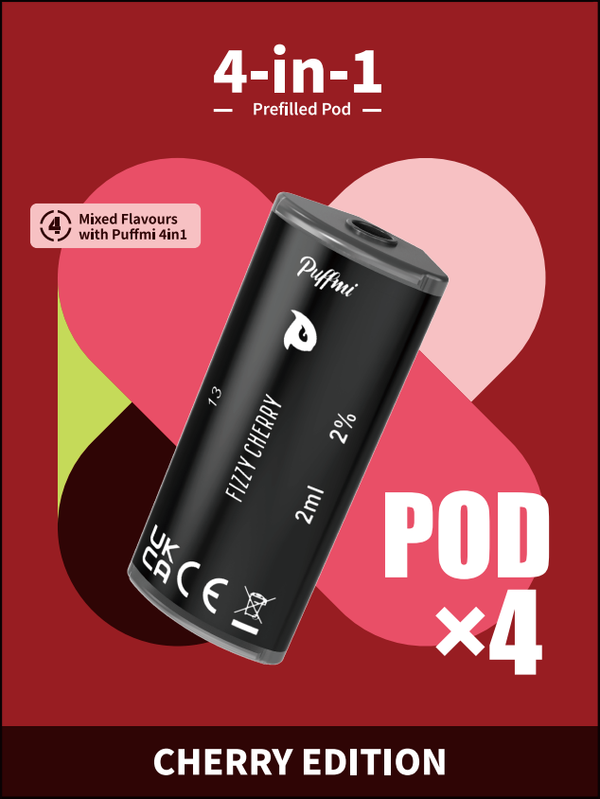 Puffmi 4in1 pods - Cherry Edition 4x