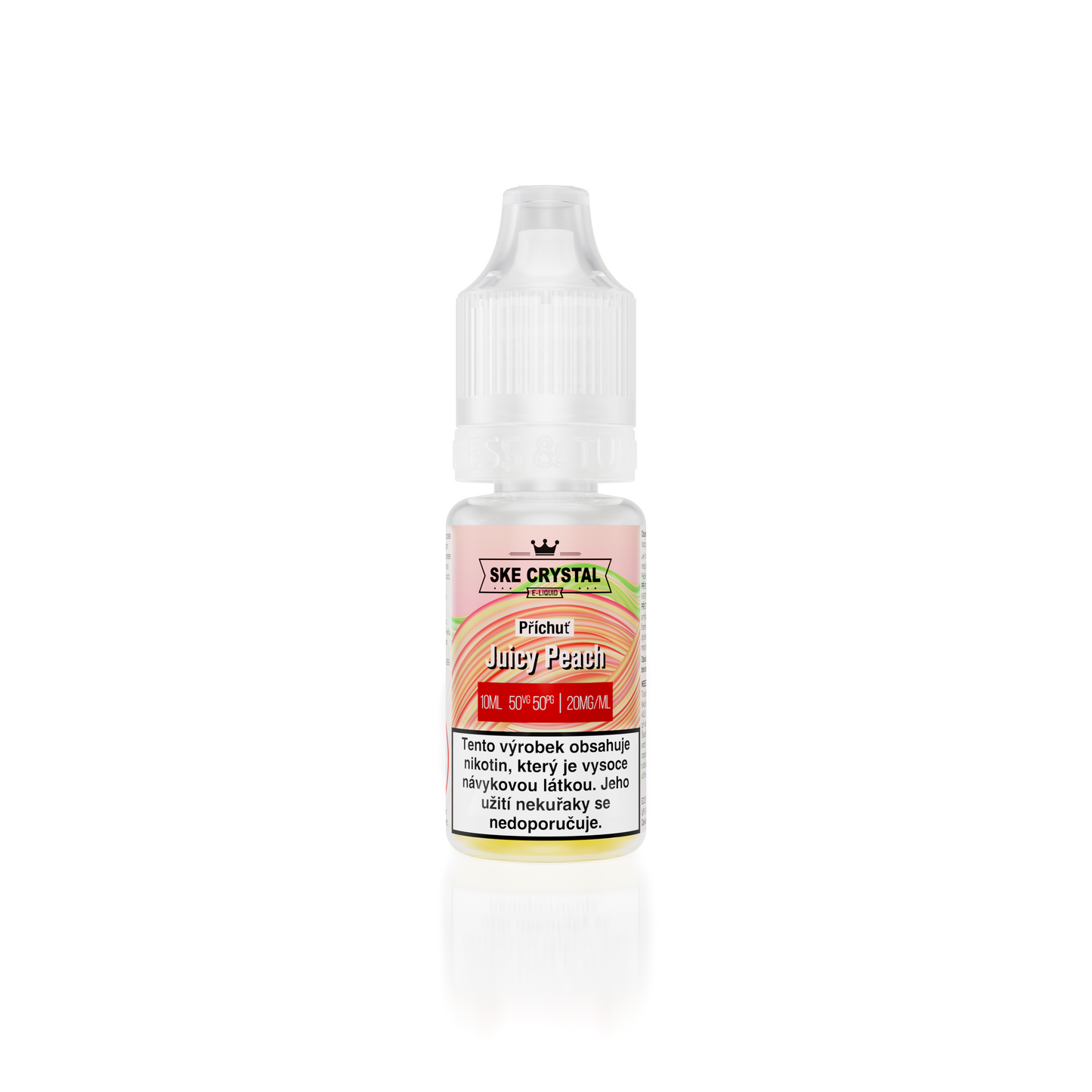 SKE Crystal E-Liquid 10 ml Juicy Peach