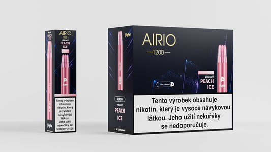 Airio 1200 Peach Ice