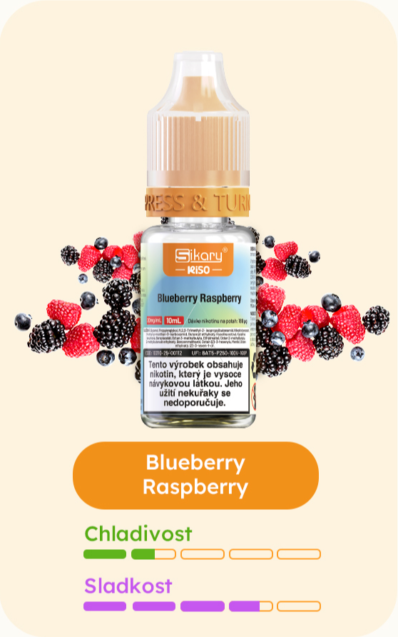 Sikary Kiso Blueberry Raspberry