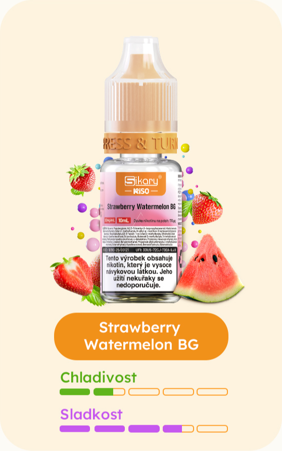 Sikary Kiso Strawberry Watermelon BG