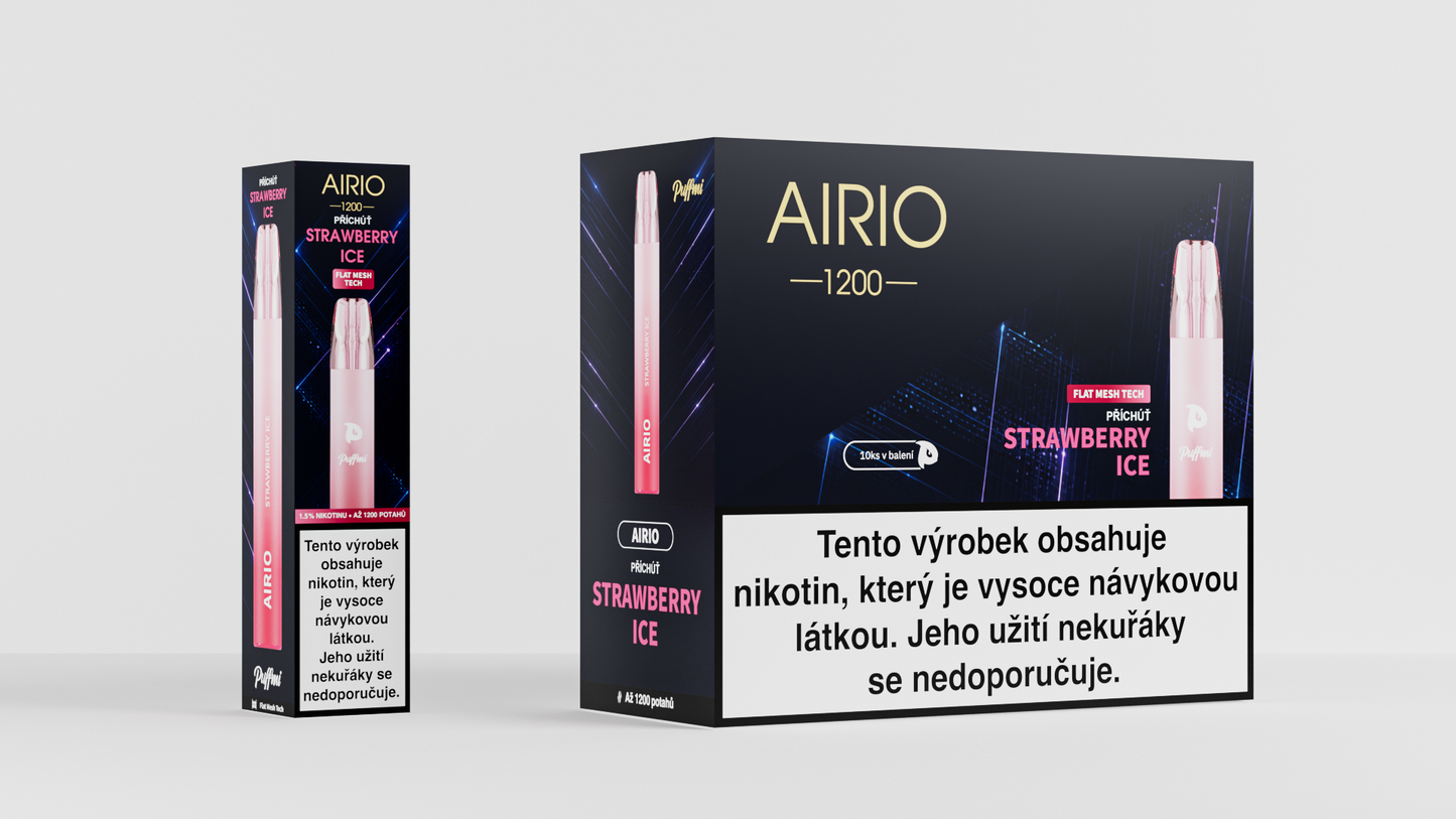 Airio 1200 Strawberry Ice