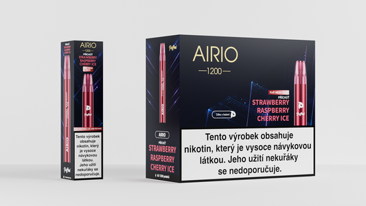Airio 1200 Strawberry Raspbery Cherry Ice
