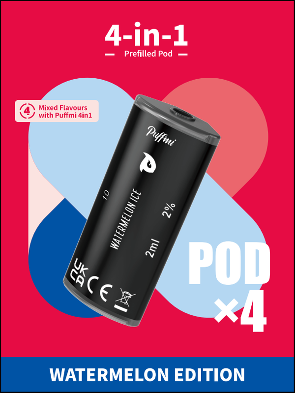 Puffmi 4in1 pods - Watermelon Edition 4x