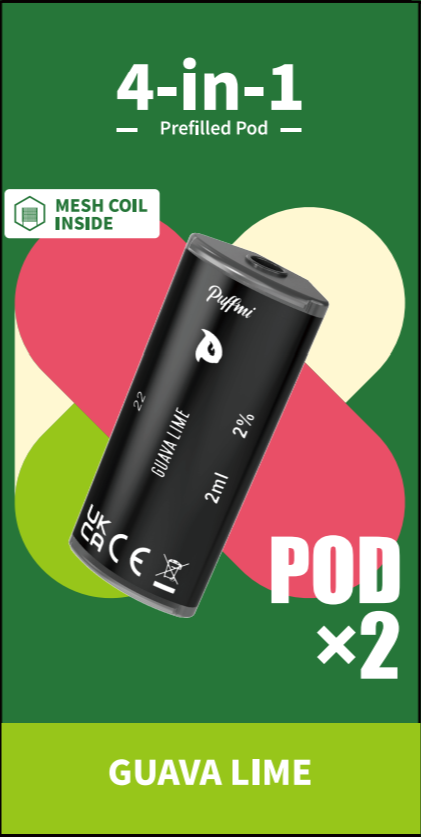 Puffmi 2in1 pods - Guava Lime 2x