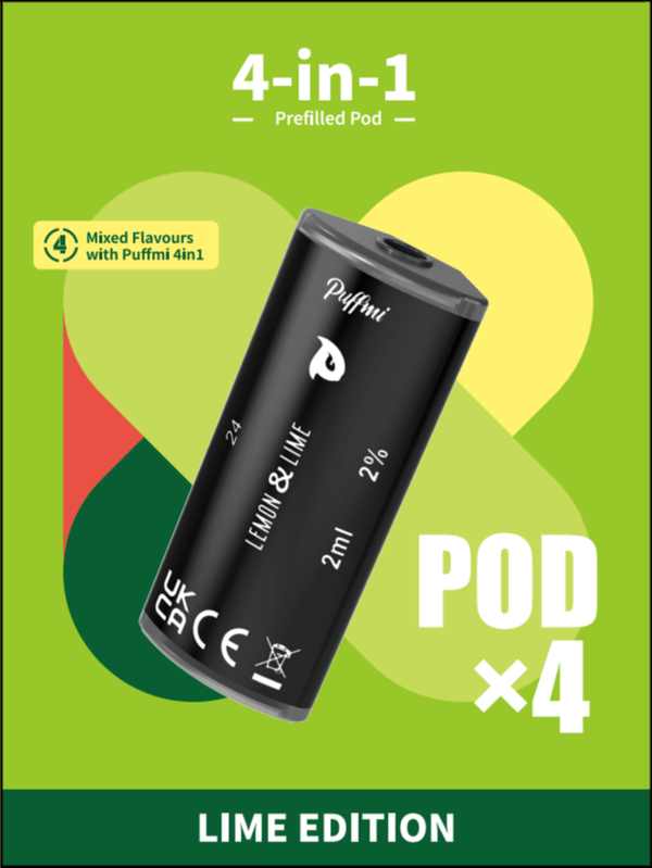 Puffmi 4in1 pods - Lime Edition 4x