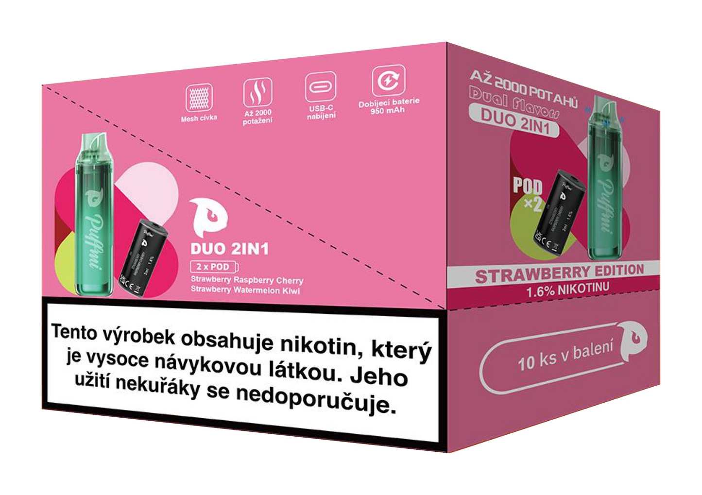 Puffmi 2in1 + 2 náplně